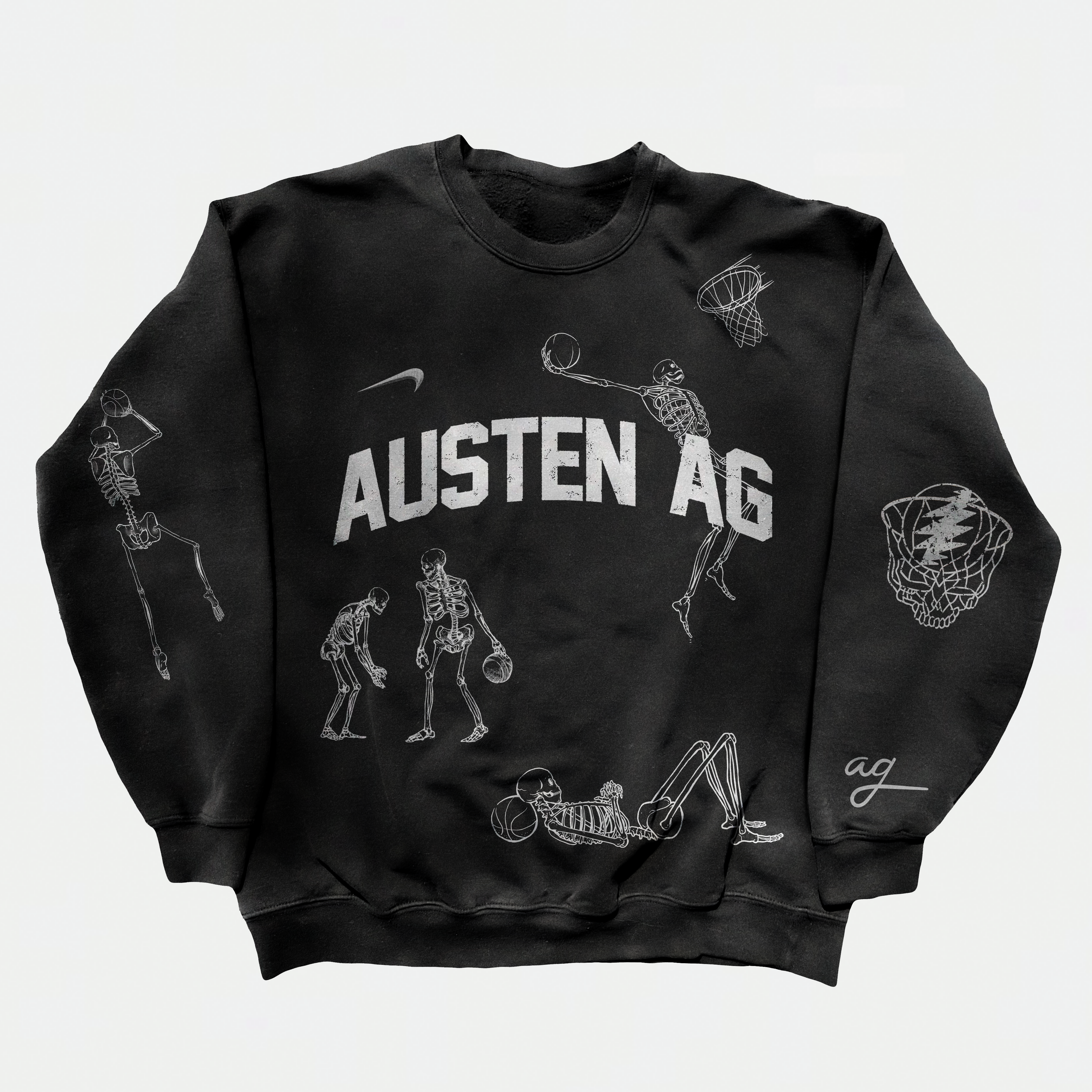 Macabre Crewneck - Black