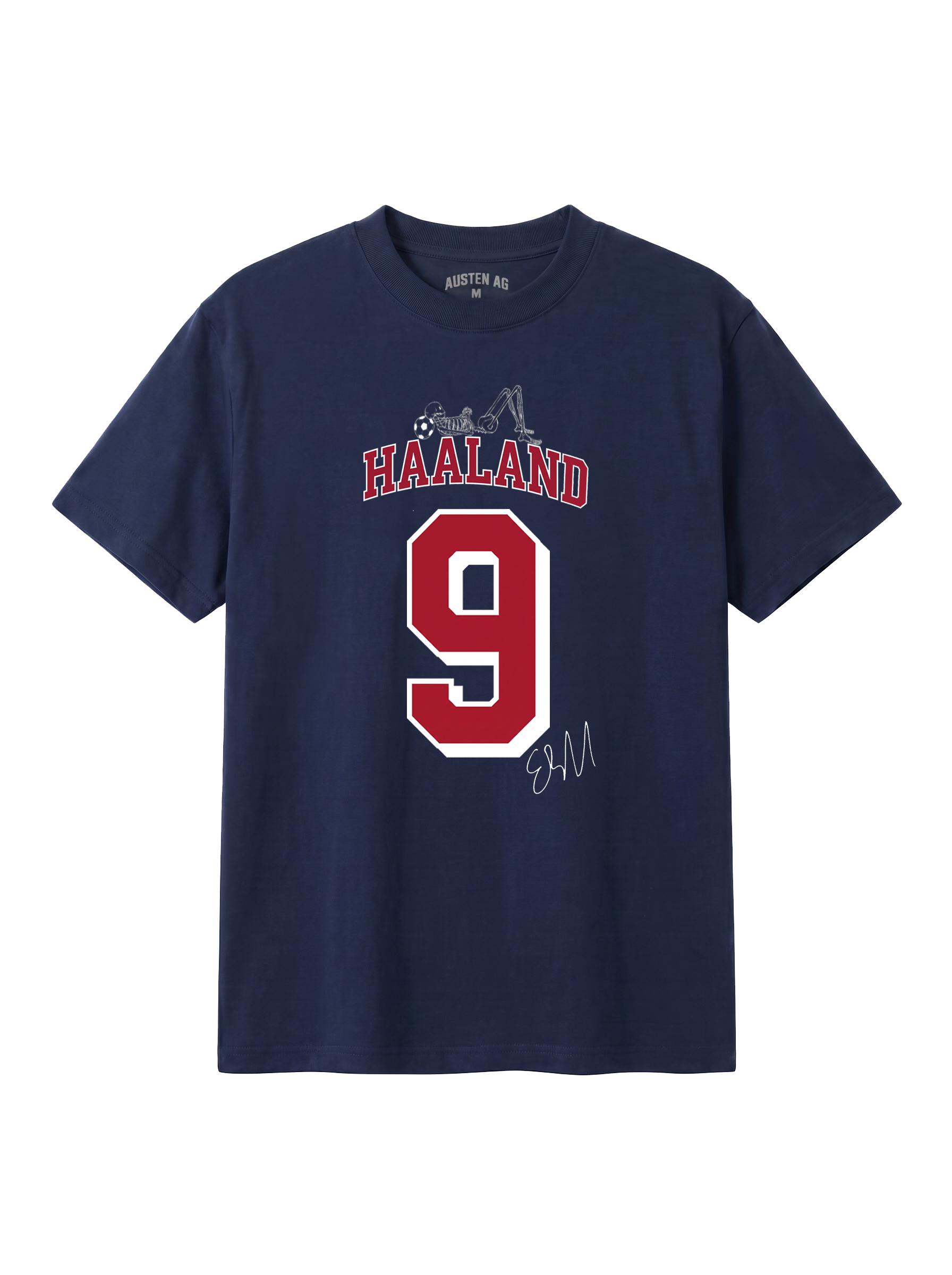 Austen A.G. World Cup Haaland Tee - Navy