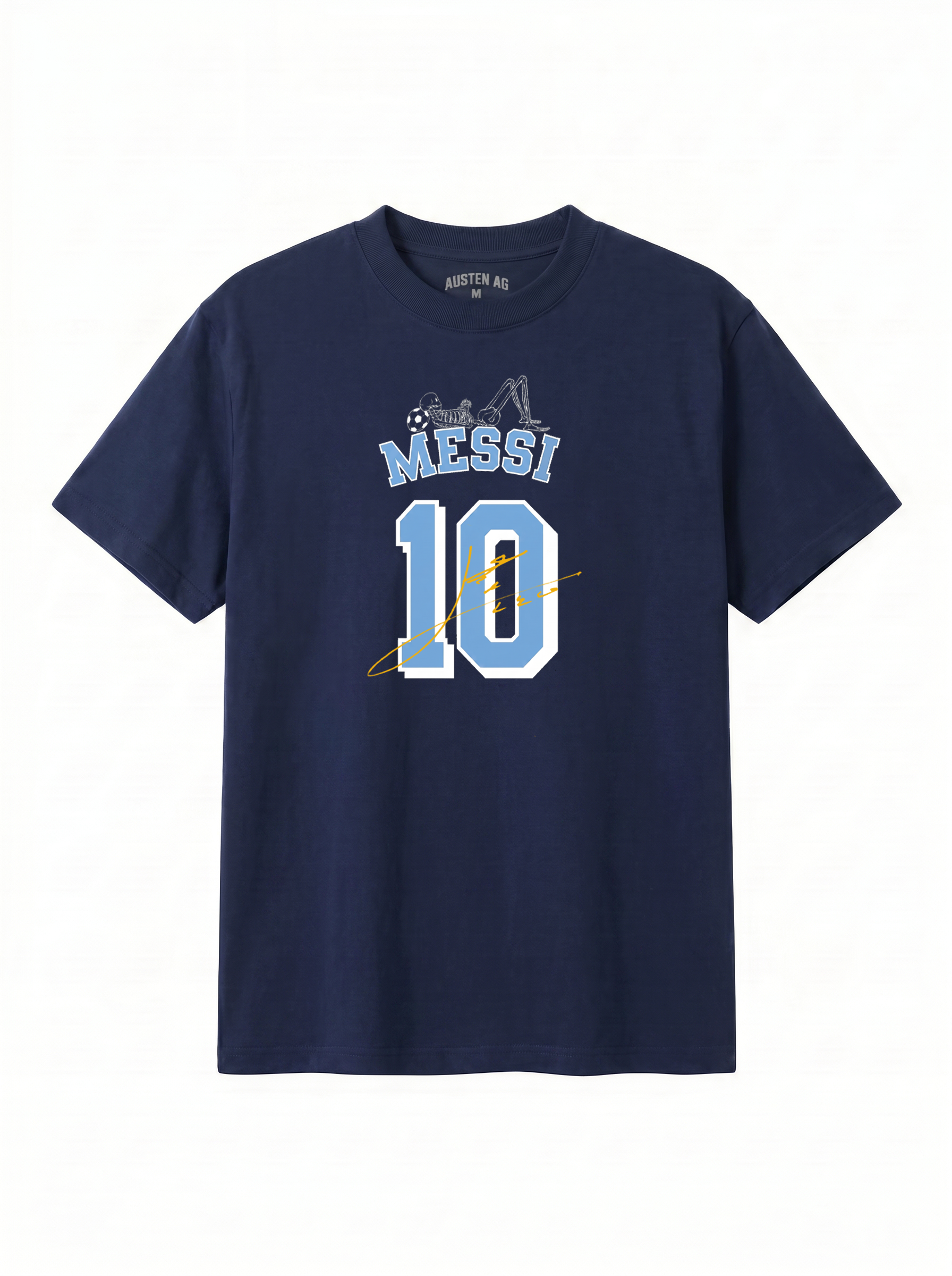 Austen A.G. World Cup Messi Tee - Navy