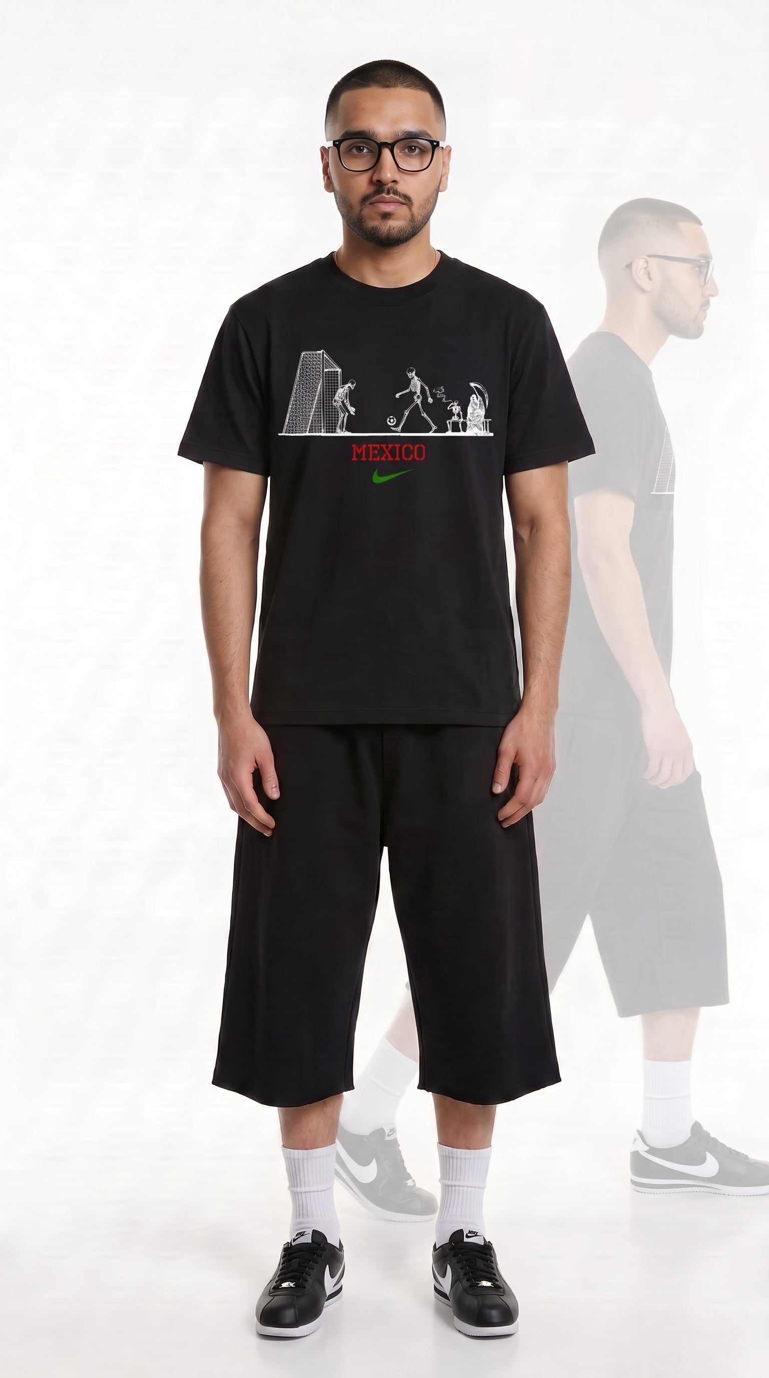 Austen A.G. Mexico World Cup Tee - Black