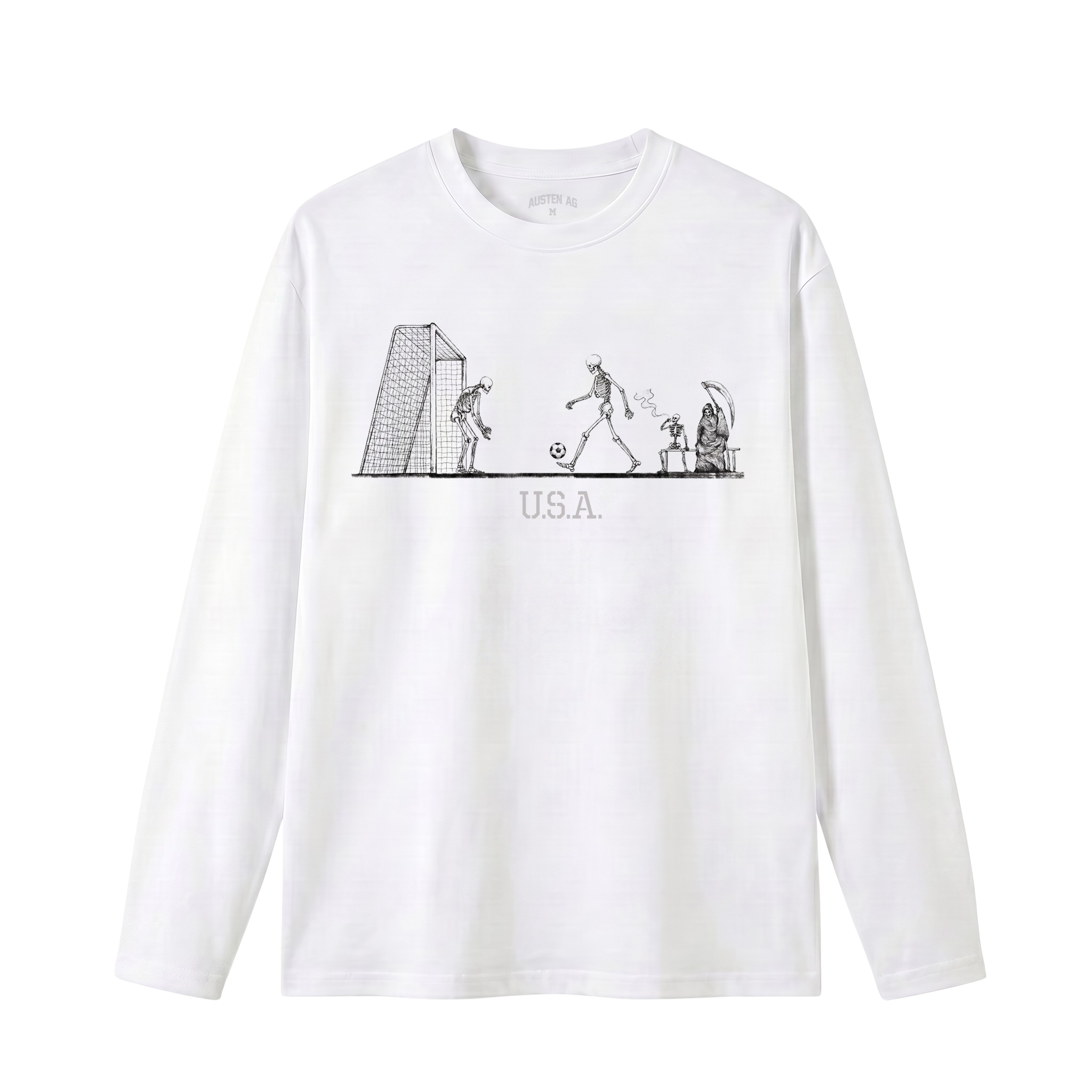 Austen A.G. USA World Cup Longsleeve - White