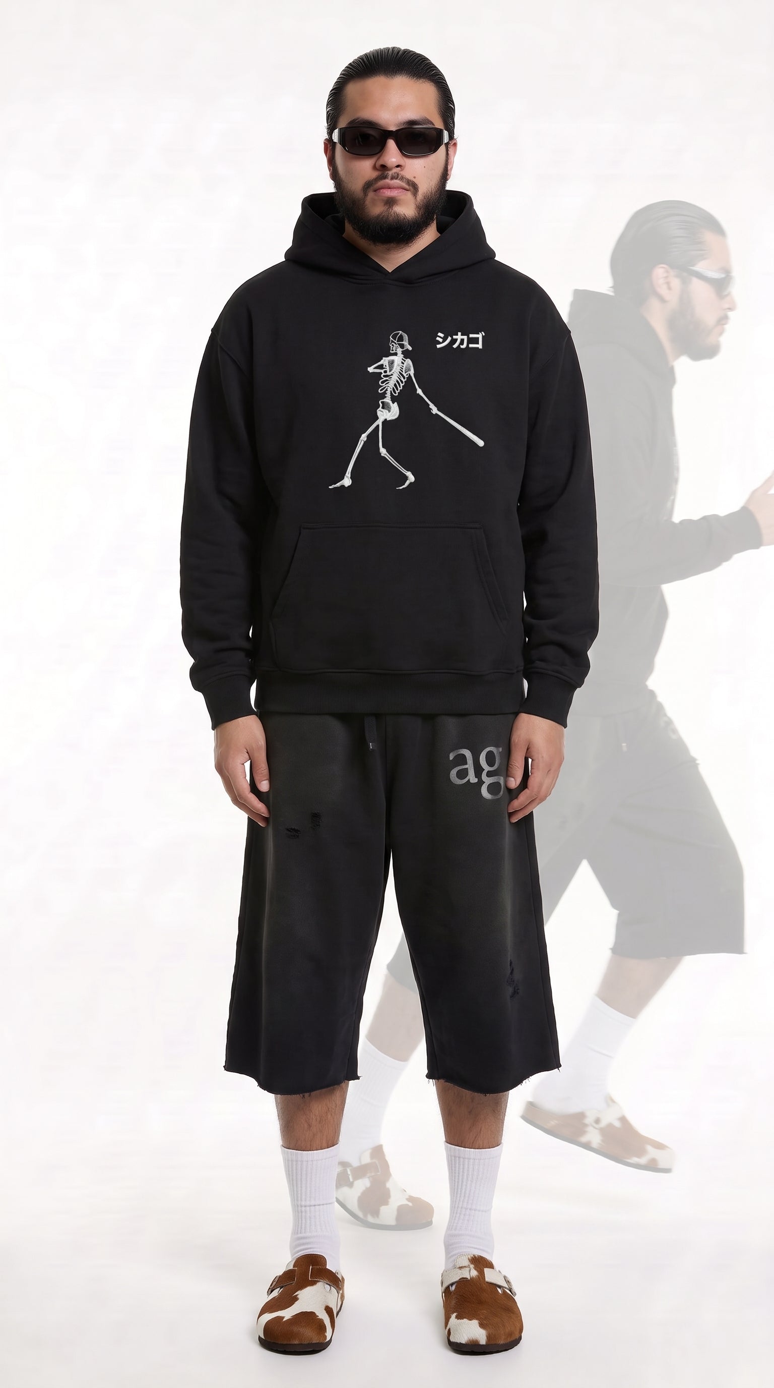 Austen A.G. Swingman Hoodie - Black