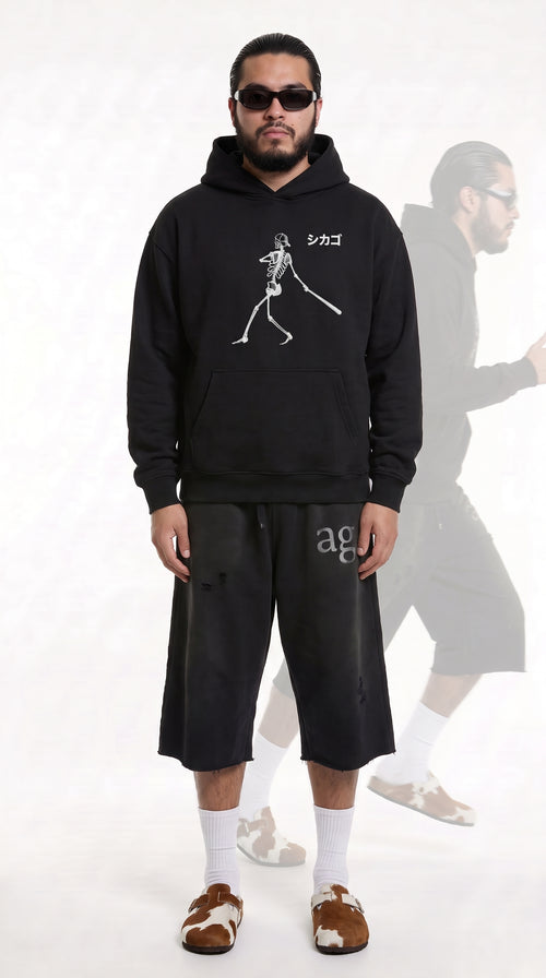 Austen A.G. Swingman Hoodie - Black
